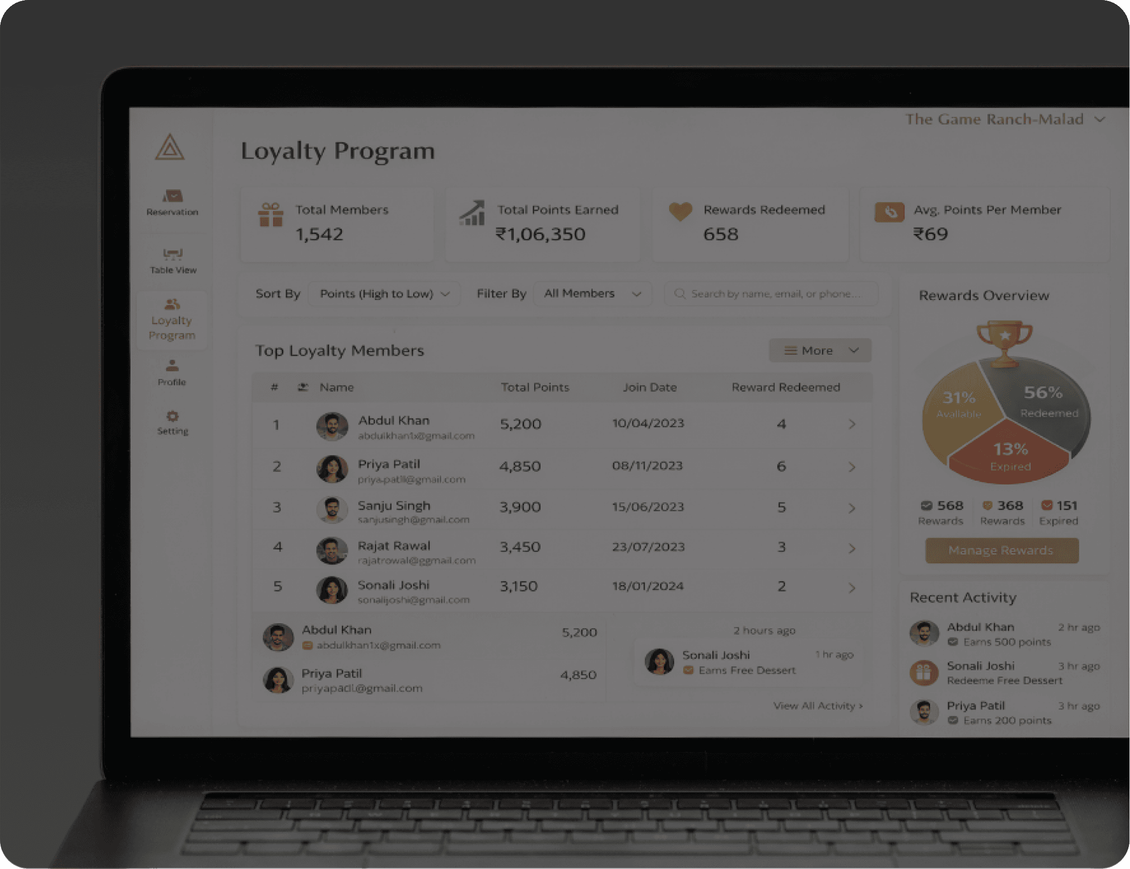 Loyalty Program