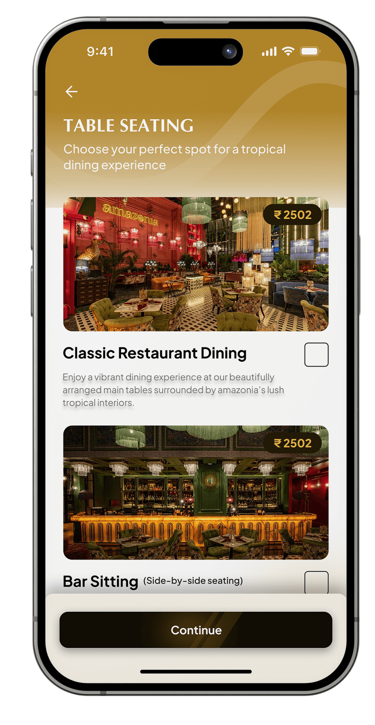 Quintessence – Table Seating